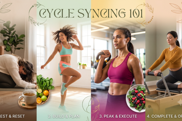 Cycle Syncing 101: How to Align Your Workouts, Meals, and Daily Life with Your 4 Phases