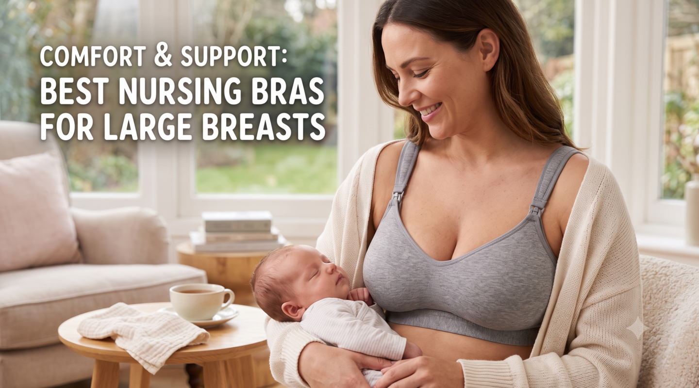 best supportive nursing bras for large breasts
