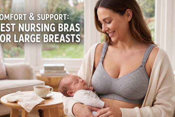 The Best Supportive Nursing Bras for Large Breasts: Tested, Structured & Built for Real Life