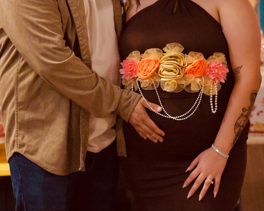 Pregnant couple together for Halloween costume inspiration